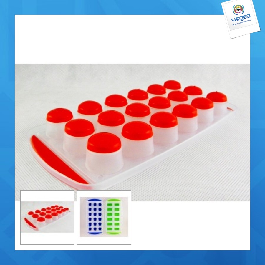 Bac à glaçons en silicone p plastique