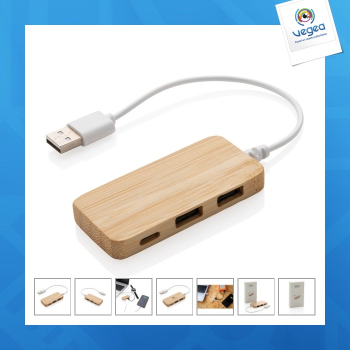 Bamboo hub with type c