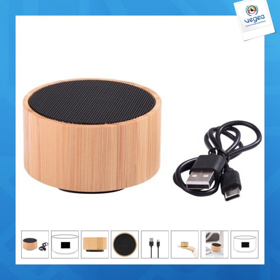 Bamboo sound wireless speaker