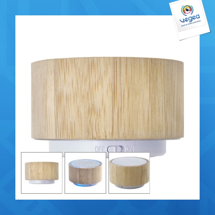 Bamboo wireless speaker
