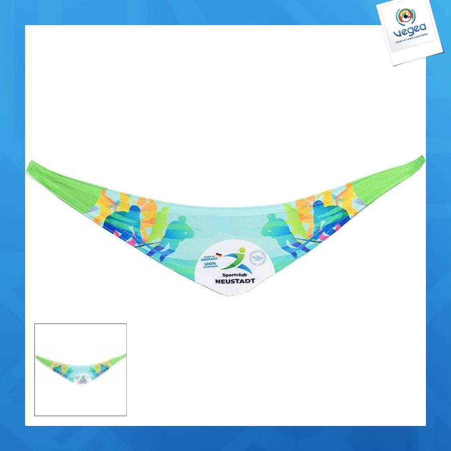 Bandana allemagne sublimé pour peluche xs