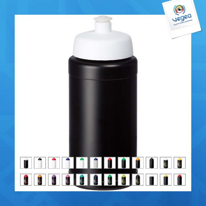 Baseline 500 ml recycled sports bottle
