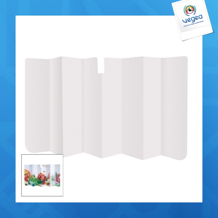 Basic cardboard sun visor 