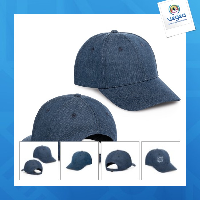 Basic denim cap
