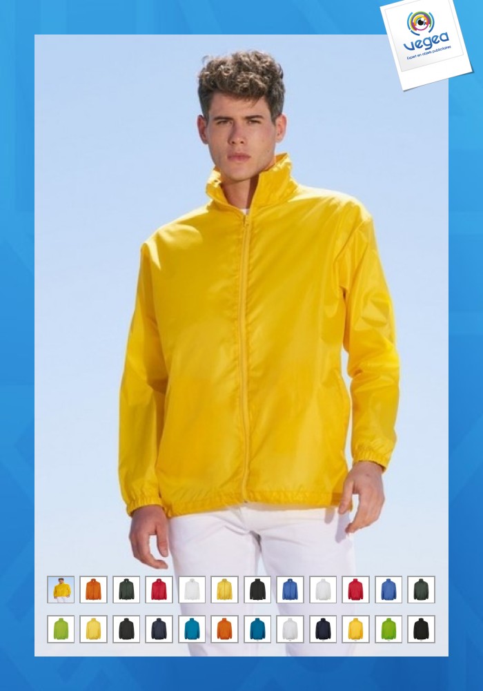 Basic unisex shift windbreaker 