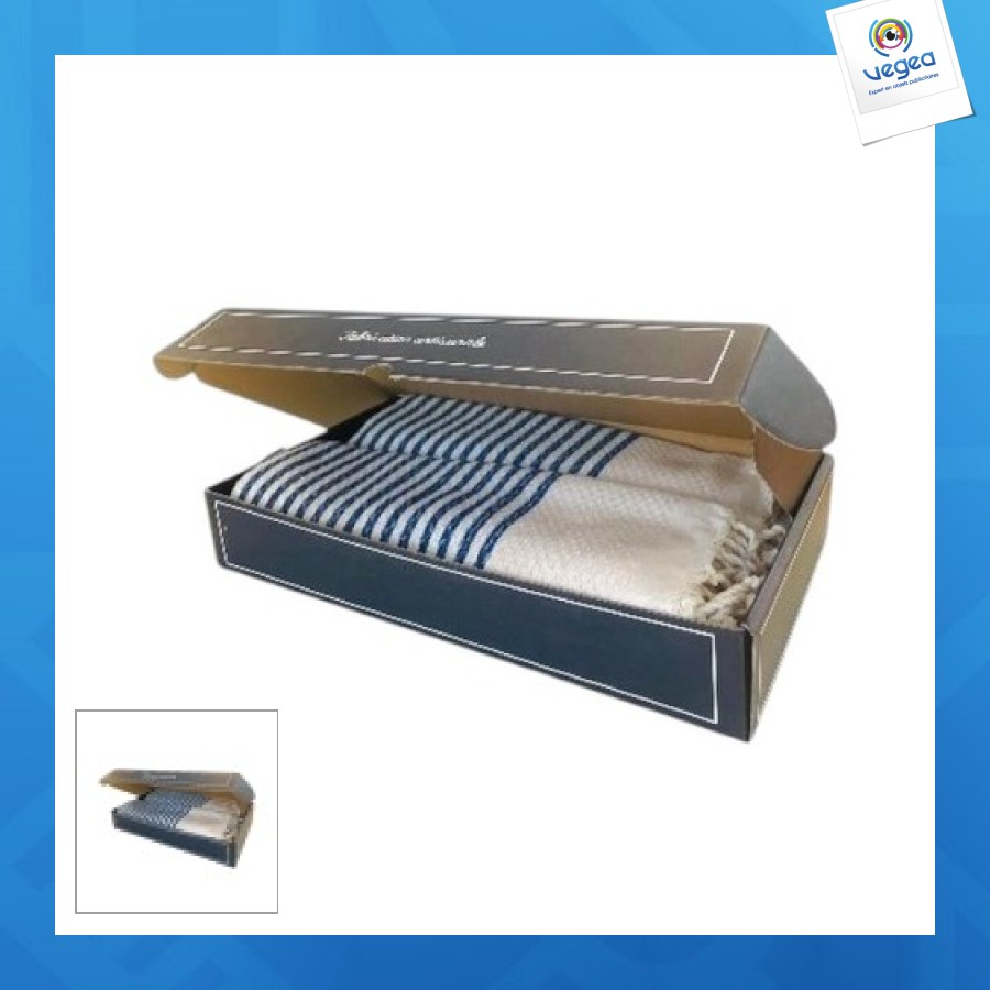 Beach box 2 foutas 200x100cm recycled cotton