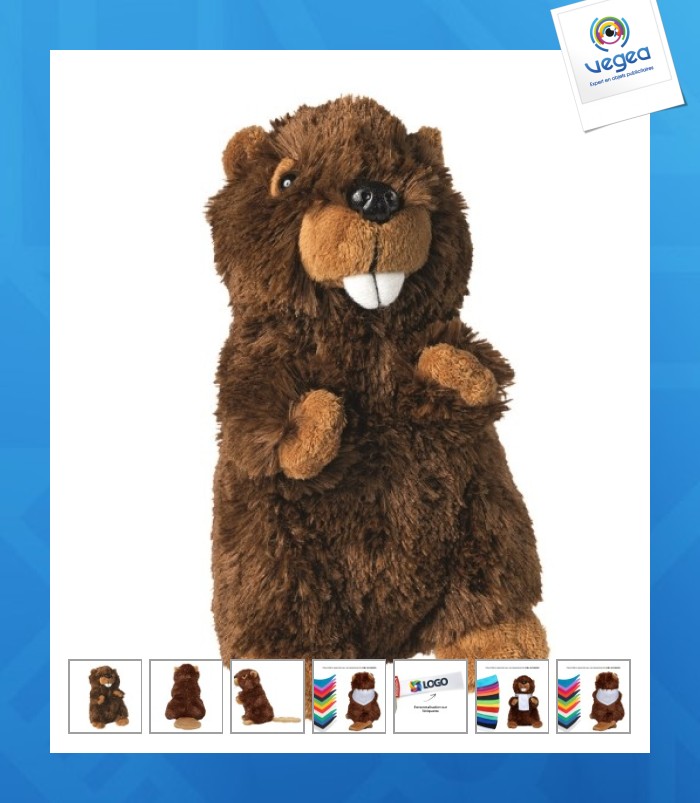 Beaver plush 