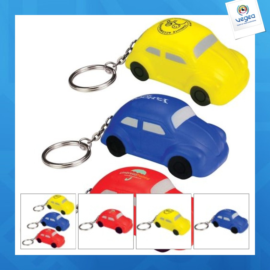 Beetle anti-stress car key chain
