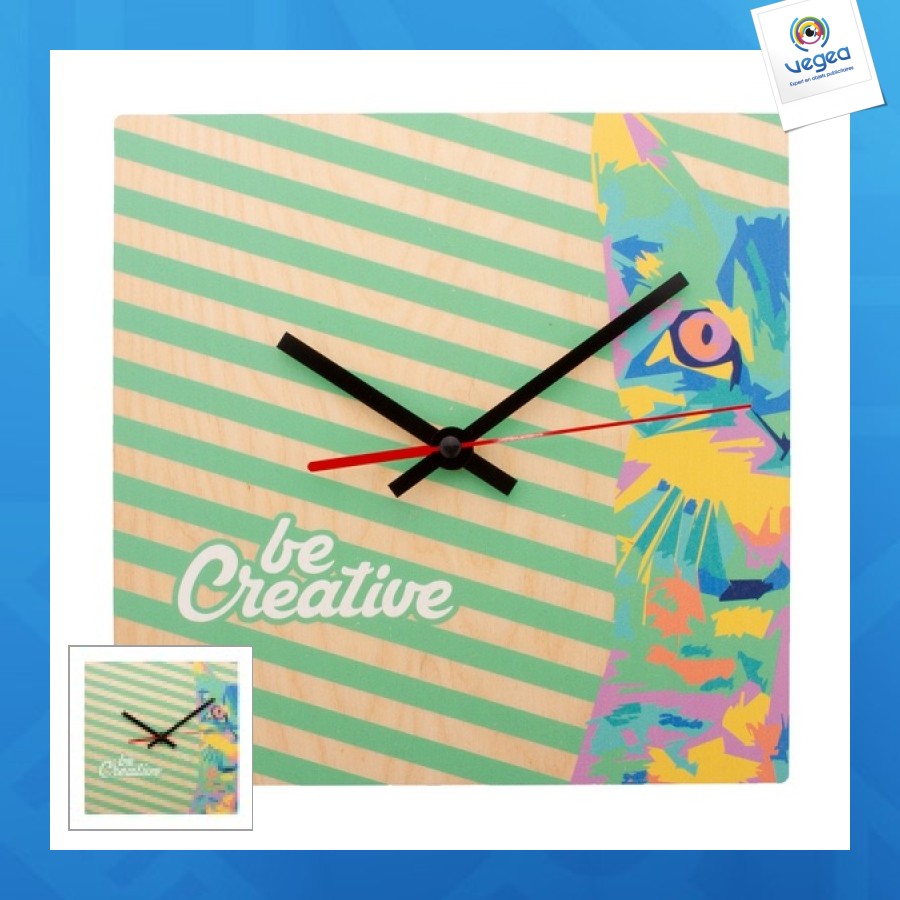 Betime wood b tailor-made wall clock