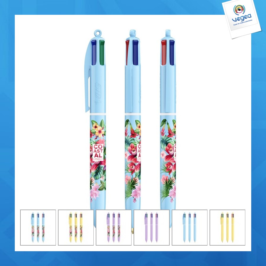 Bic® 4 colours® pastel