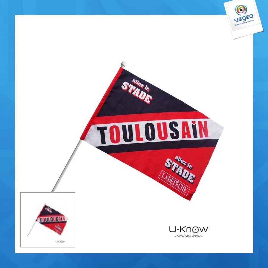 Big flag in a3 fabric