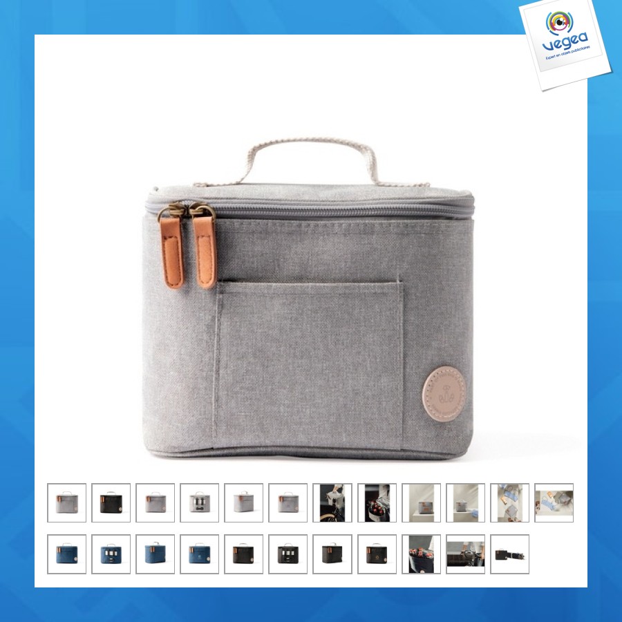 Bike cooler bag in rpet