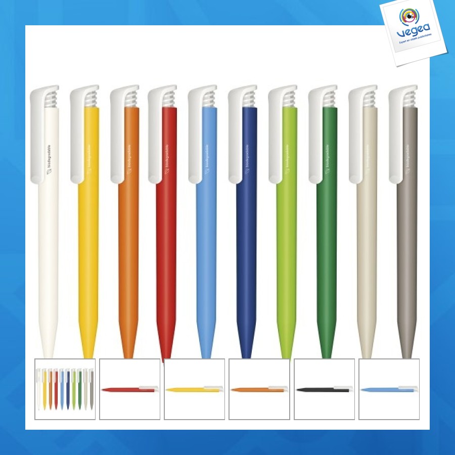 Biodegradable ballpoint pen