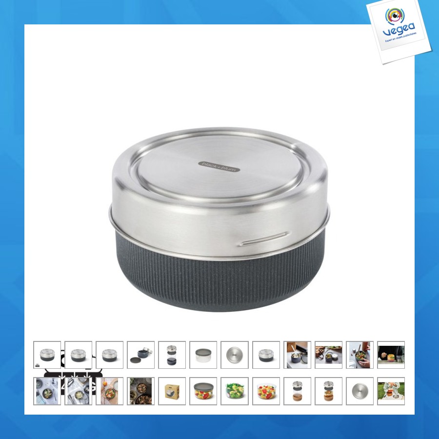 Blackblum glass lunch bowl 750ml