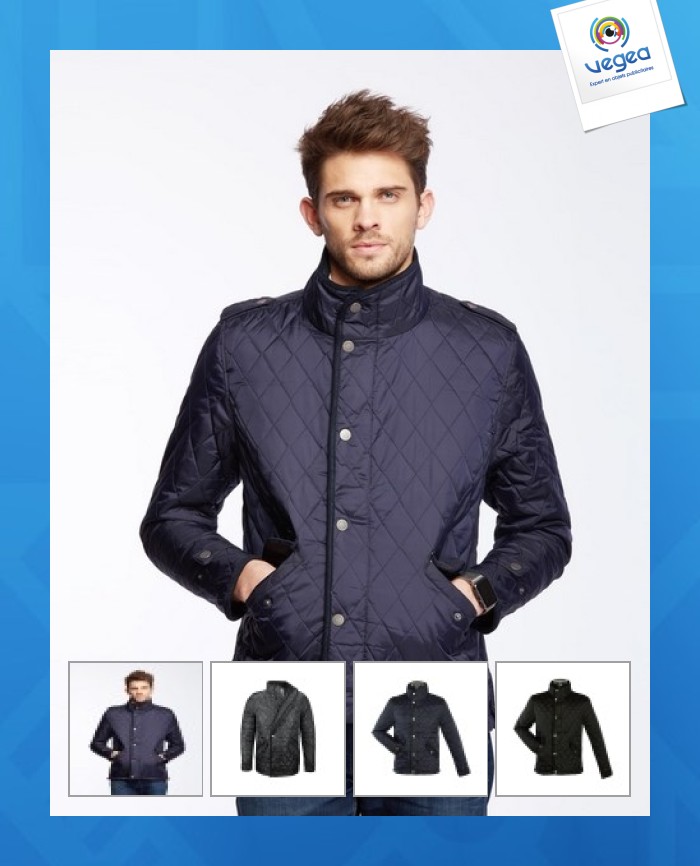 Blouson matelasse homme - pebbleton