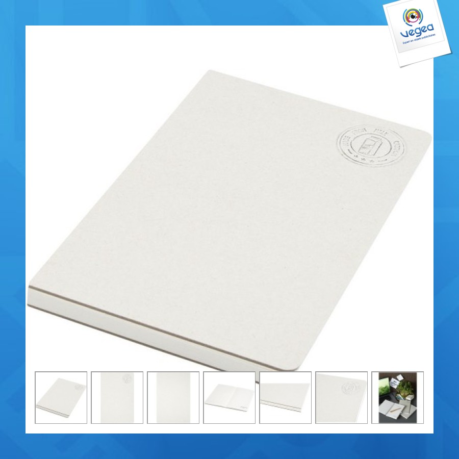 Booklet a5 carton of recycled milk cartons