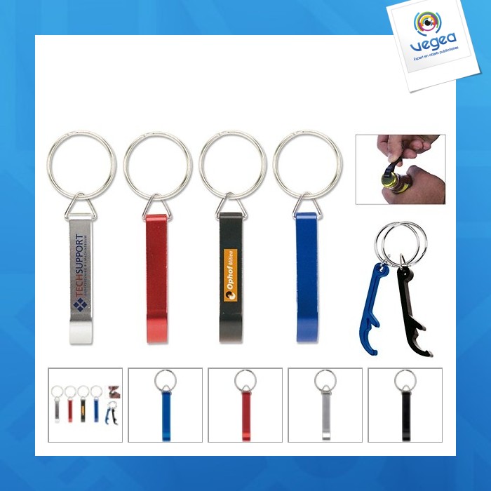 Bottle opener key ring