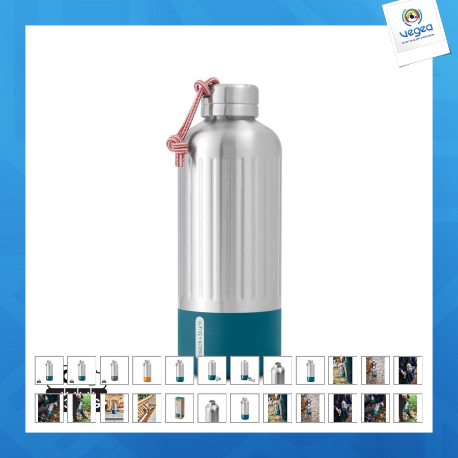 Bouteille isotherme 850ml blackblum explorer