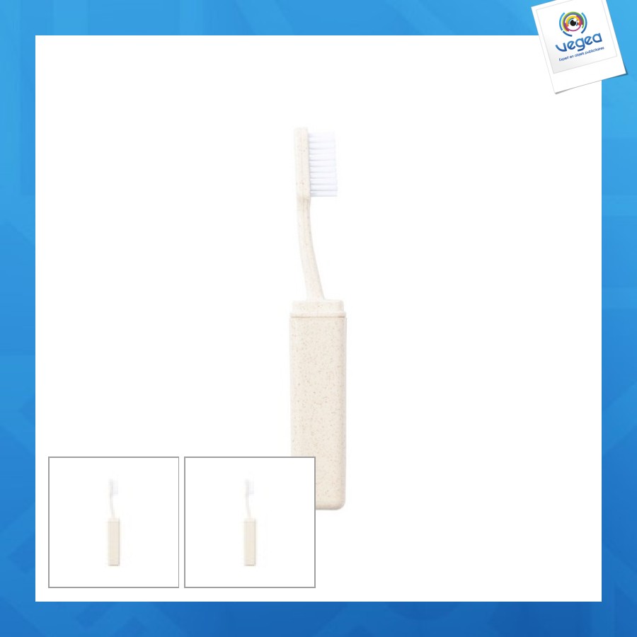 Brosse à dents pliable