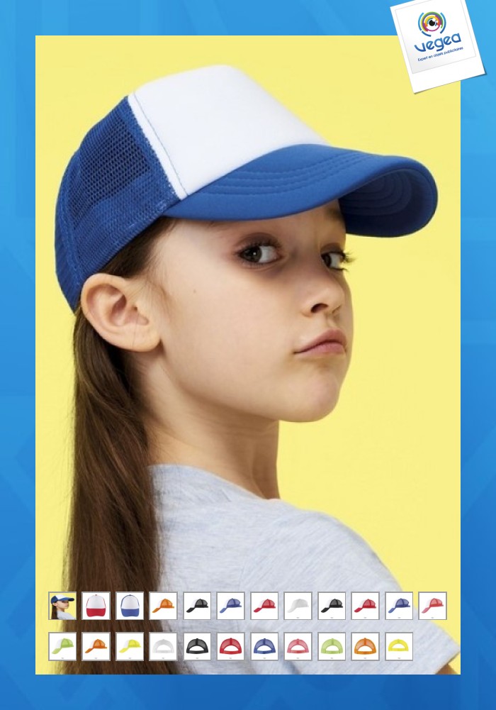 Bubble kids net cap