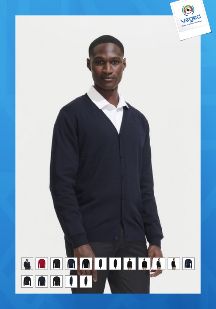 Buttoned vest golden