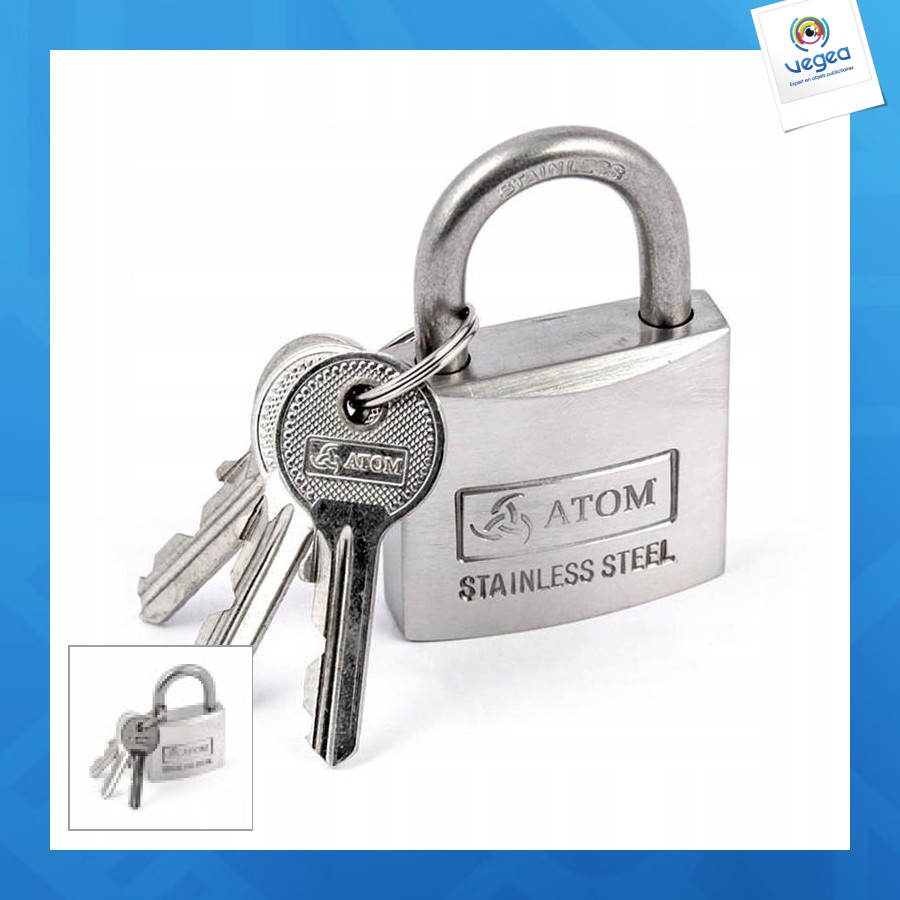 Cadenas en acier inoxydable renforcé 60mm