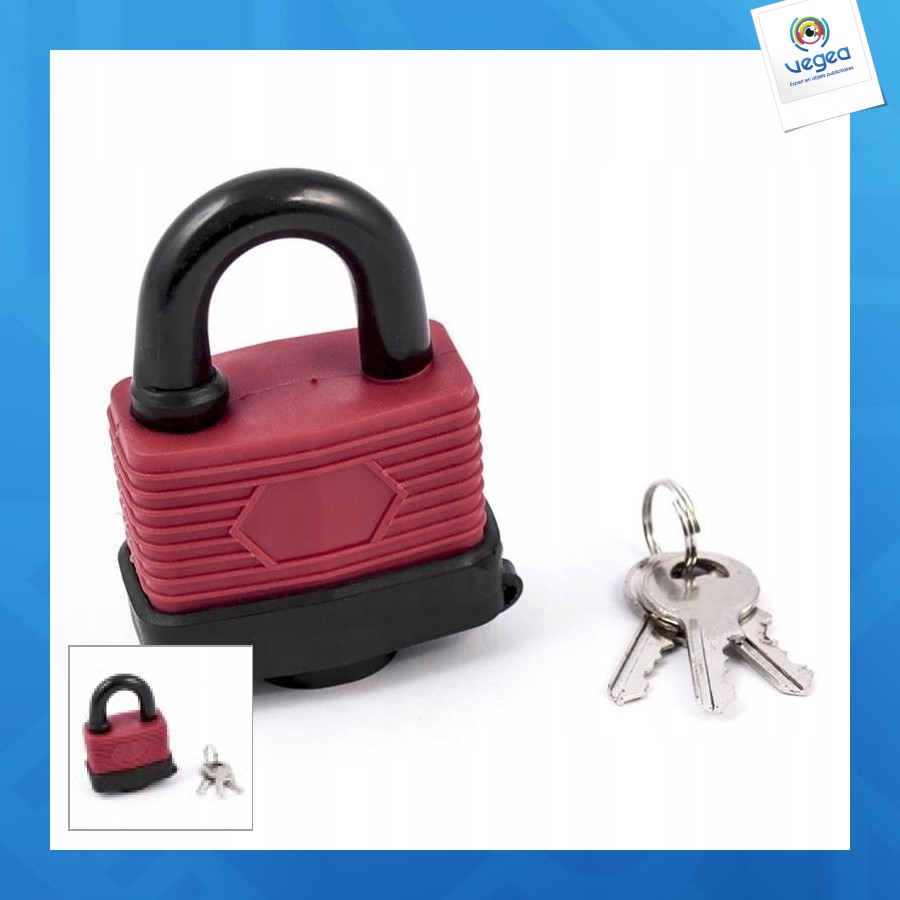 Cadenas étanche laminé 65mm