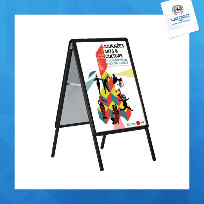 Cadroclic a0 pavement easel black