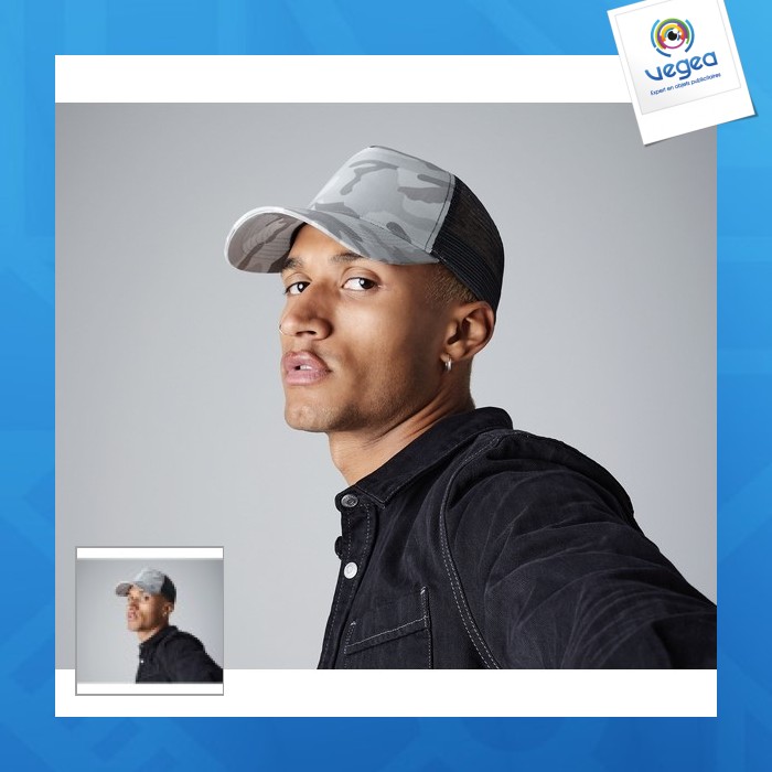 Camouflage mesh cap Camouflage mesh cap