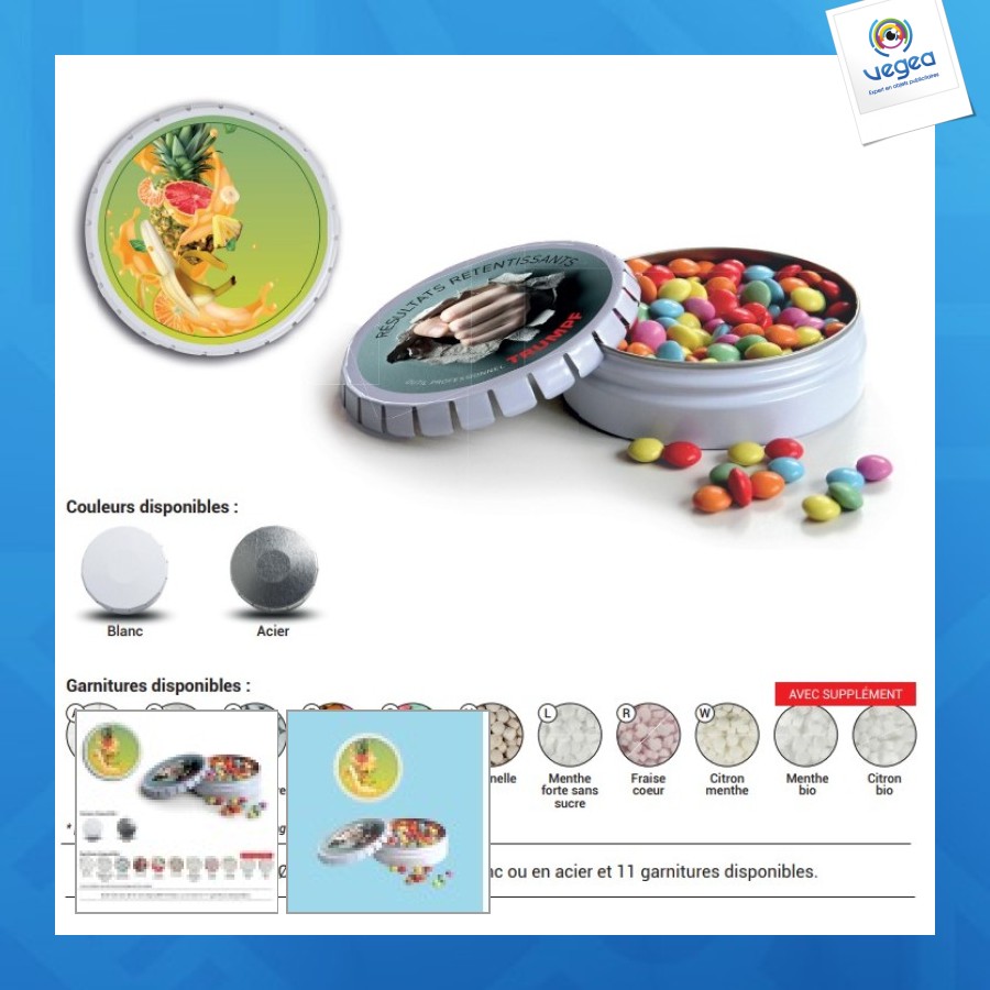 Candy box clic clac 76mm