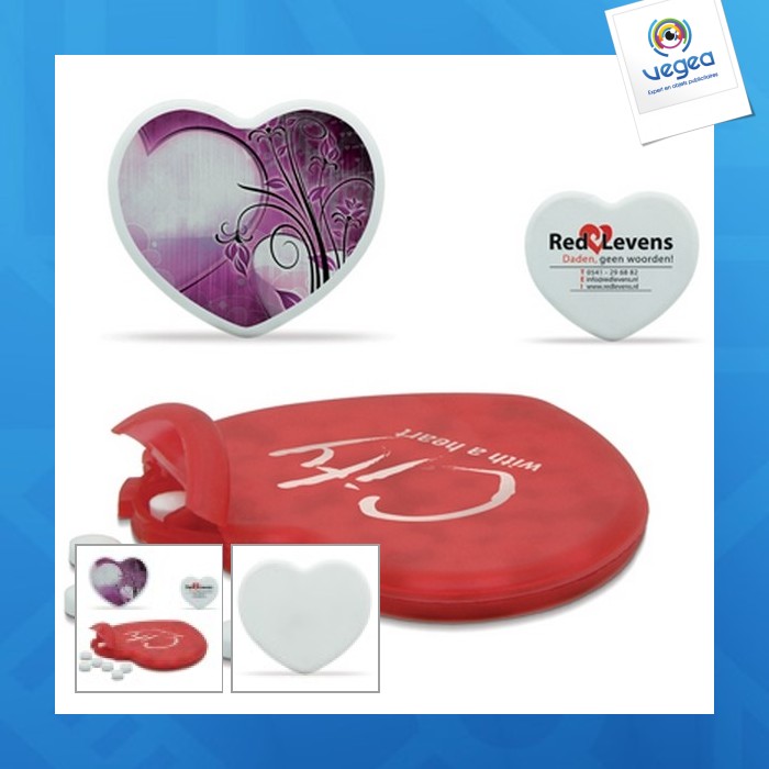 Candy heart dispenser