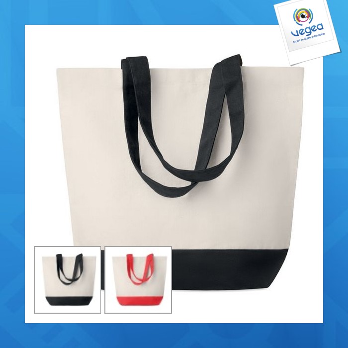 Canvas beach bag 280gr/2