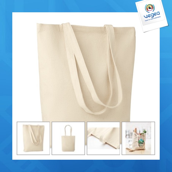 Canvas shopping bag