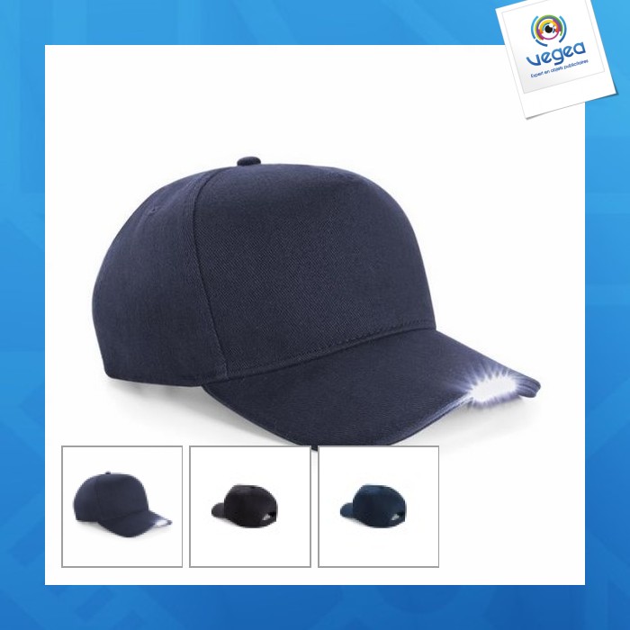 Cap with led lighting - led light cap