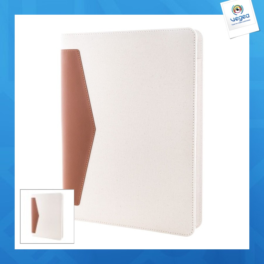 Carbasa a4 conférencier en toile recyclée