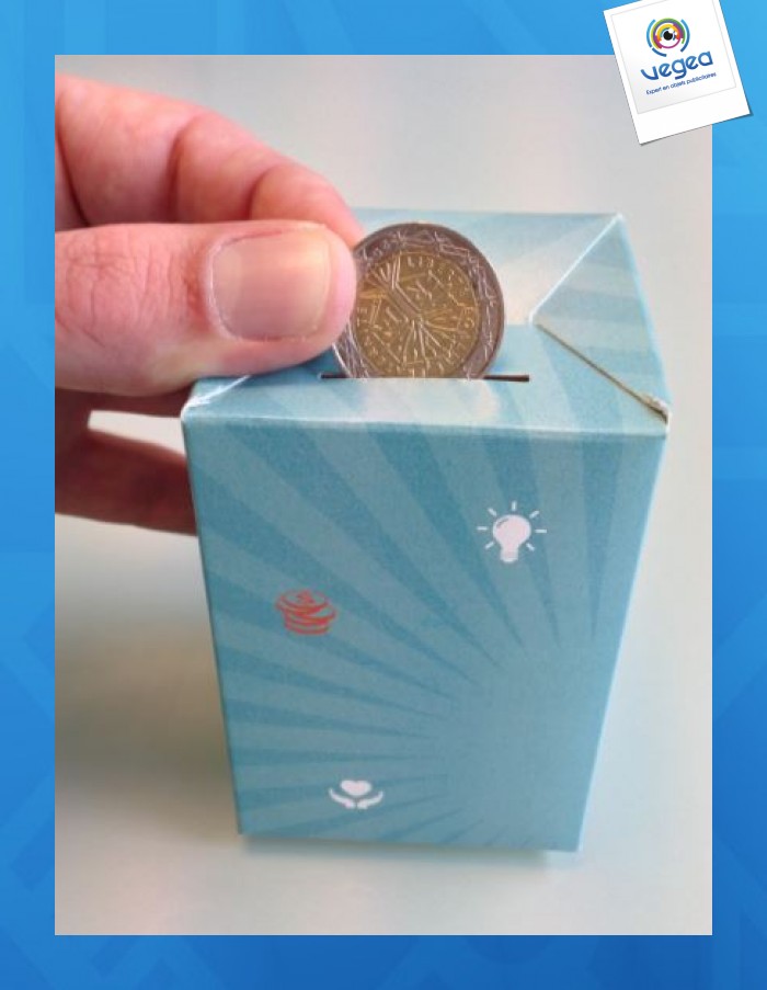 Cardboard moneybox