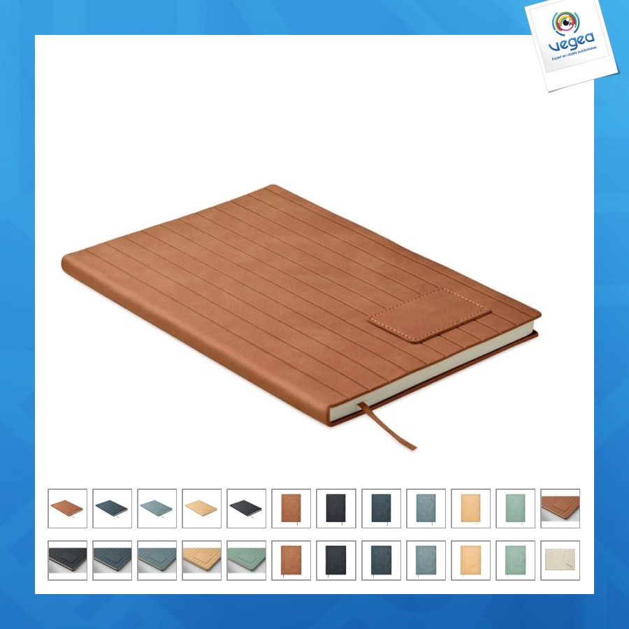 Carnet a5 effet patine