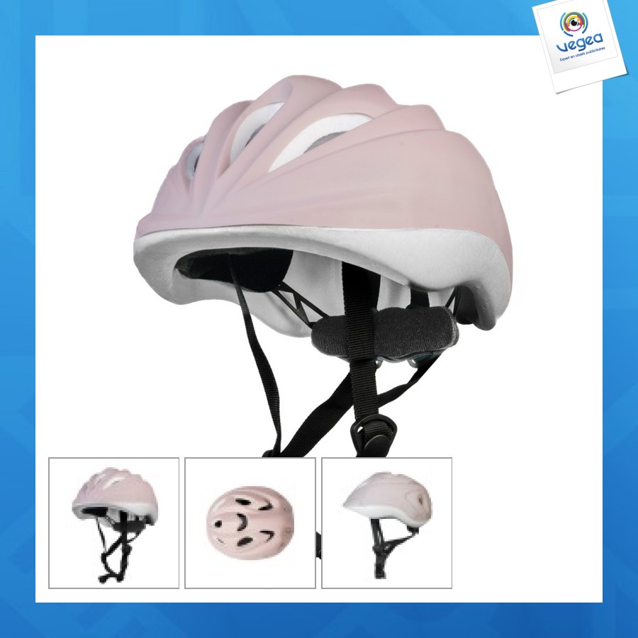 Casque de vélo enfant taille s 48-52cm rose