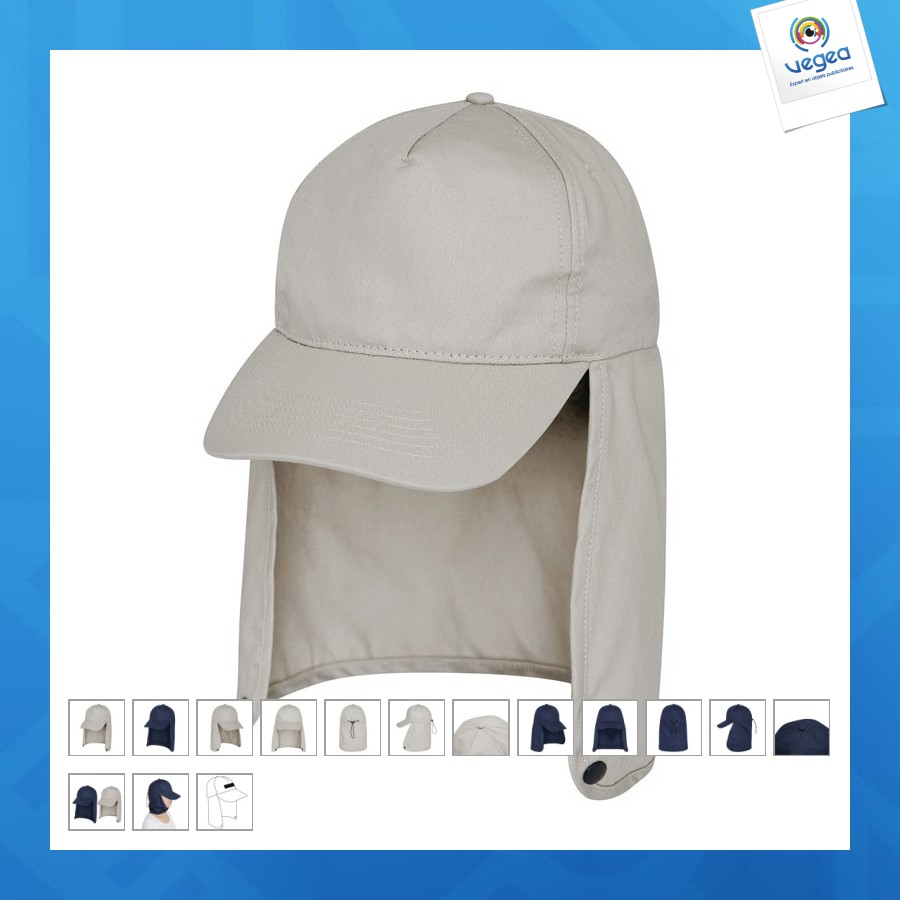 Casquette de baseball 5 panneaux