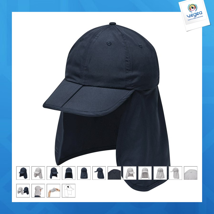 Casquette de baseball 6 panneaux