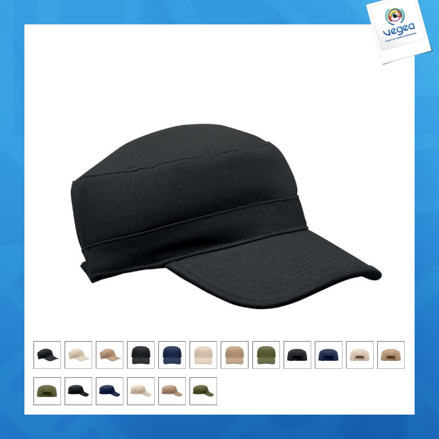Casquette militaire 260g/m² - field