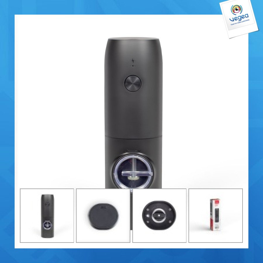 Ceramic electric spice mill