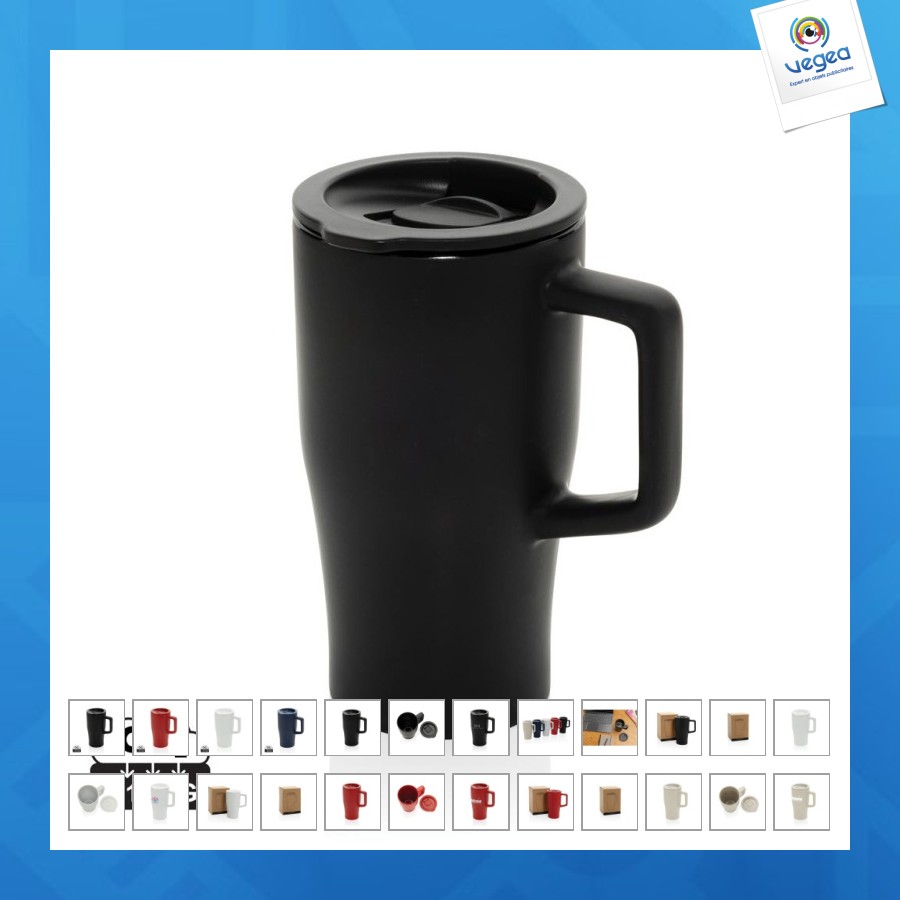 Ceramic quencher mug 490ml