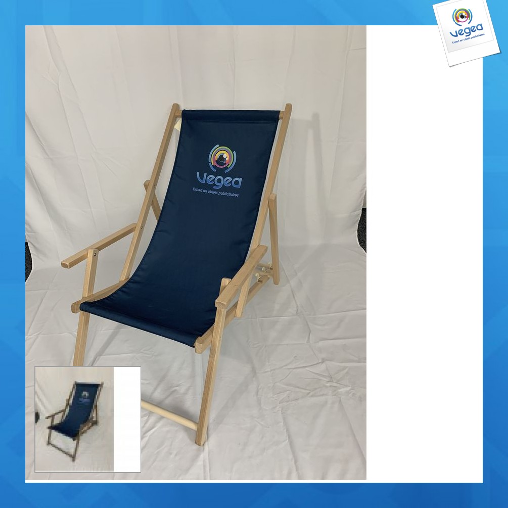 Chaise with armrests Chaise with armrests