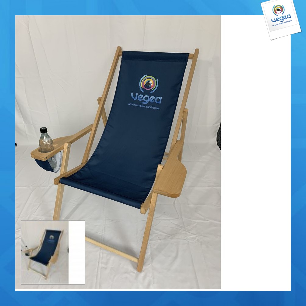 Chaise with armrests drink Chaise with armrests drink