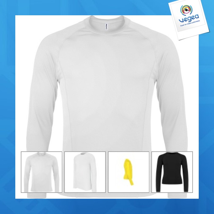 Children's long-sleeved double skin t-shirt