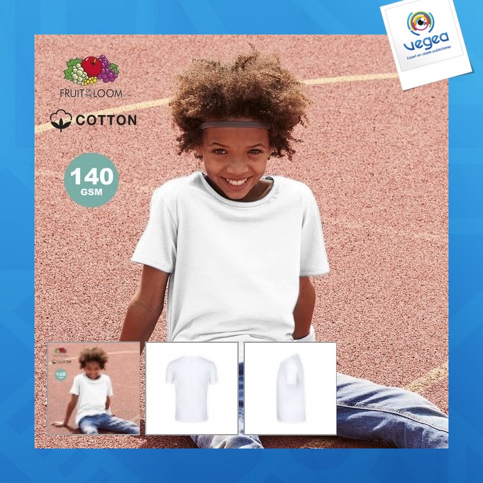 Children's t-shirt white - iconic