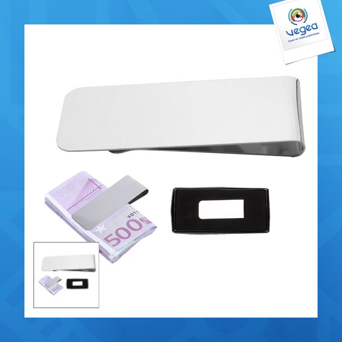 Chrome plated money clip 
