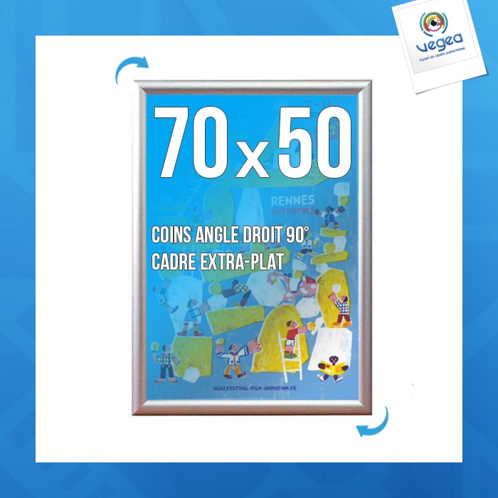 Clic-clac wall display frame 70 x 50 cm
