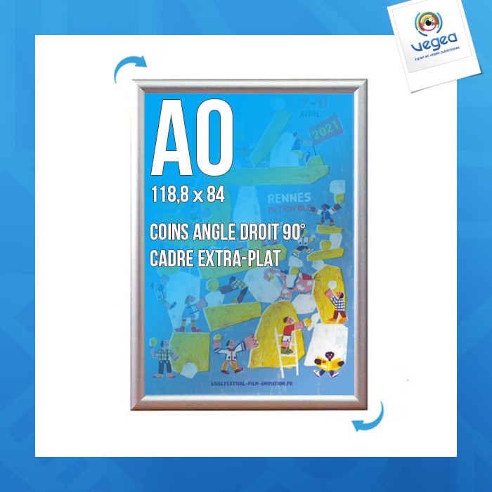 Clic-clac wall display frame a.0 (1188x840 mm)